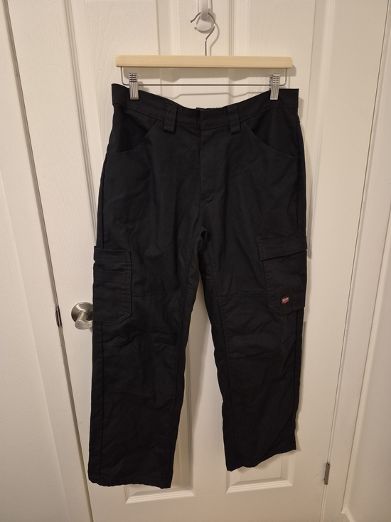 Red Kap Other - Men's Black Cargo Work Pants with Utility Pockets